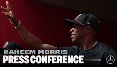 Raheem Morris on road win over Buccaneers & setting sights on Cowboys matchup | Press Conference