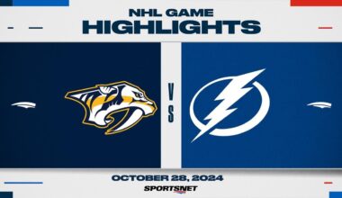 NHL Highlights | Predators vs. Lightning - October 28, 2024