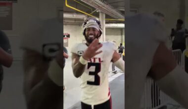 WIN CAM! Walked into your trap, took over your trap 🤣 #win #falcons #nfl #atlanta