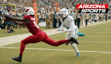 Marvin Harrison Jr. balled out for the Arizona Cardinals against the Miami Dolphins