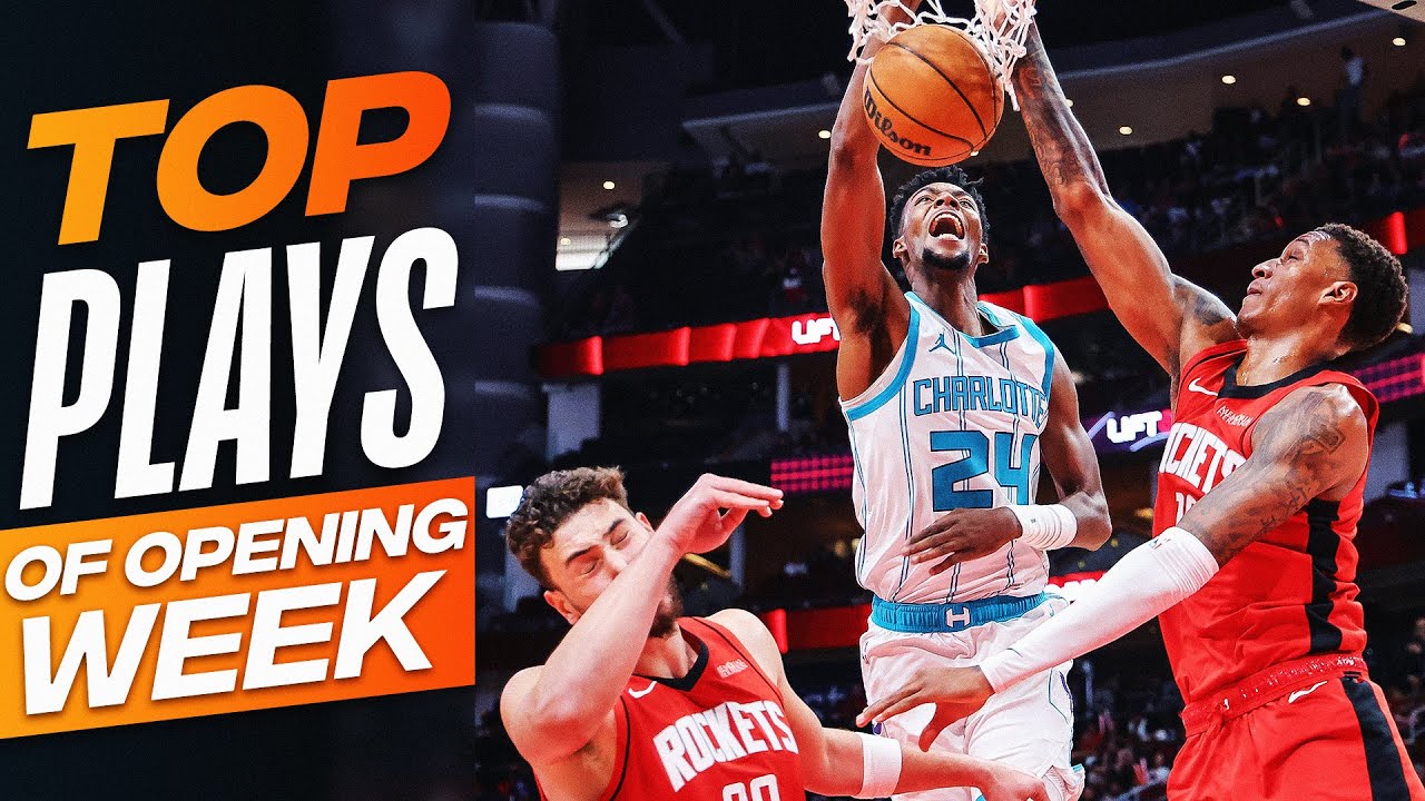 The Top Plays of Opening Week | 2024-25 NBA Season