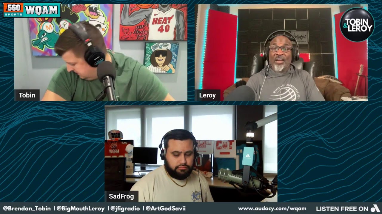 Miami Dolphins Desperate, Miami Heat Handle Pistons, Miami Hurricanes Rolling | Tobin & Leroy