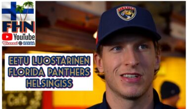 Eetu Luostarinen: Florida Panthers Helsingissä/Florida Panthers in Helsinki