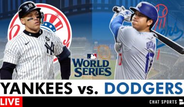 Yankees vs. Dodgers World Series Game 4 Live Streaming Scoreboard, Free Play-By-Play & Highlights
