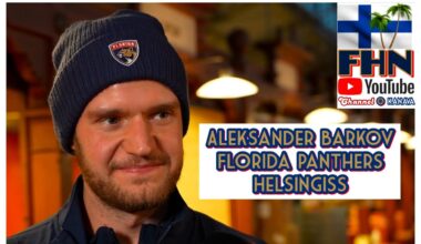 Aleksander Barkov: Florida Panthers Helsingissä/Florida Panthers in Helsinki