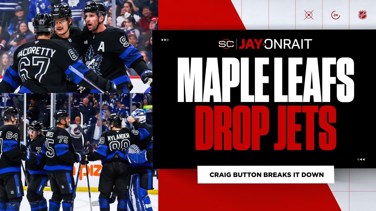 What changed with Leafs to hand Jets first loss?