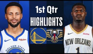 Golden State Warriors vs. New Orleans Pelicans 1st QTR Full Highlights- Oct. 29- 2024 NBA Highlights