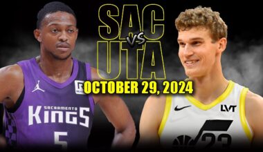 Sacramento Kings vs Utah Jazz Full Game Highlights - October 29, 2024 | 2024-25 NBA Season