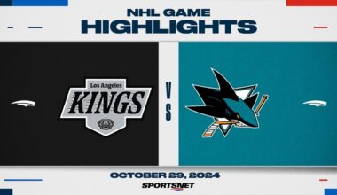 NHL Highlights | Kings vs. Sharks - October 29, 2024