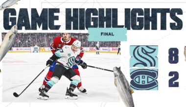 Seattle Kraken at Montreal Canadiens | 10/29 Game Highlights