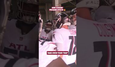 This Kirk Cousins pregame speech in Tampa Bay goes hard 🔥 #speech #falcons #nfl