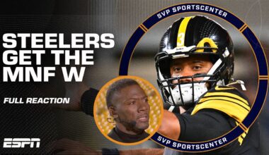 Steelers GET THE WIN on MNF 🏈 + Calvin Austin joins the show 👏 [FULL REACTION] | SC with SVP