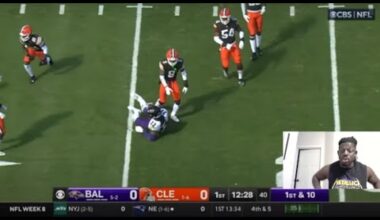 Baltimore Ravens vs. Cleveland Browns | 2024 Week 8 Game Highlights REACTION!