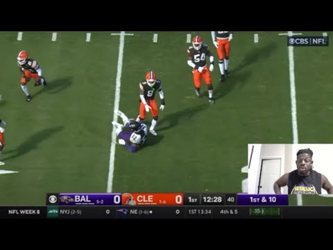 Baltimore Ravens vs. Cleveland Browns | 2024 Week 8 Game Highlights REACTION!
