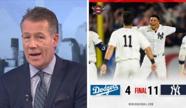 "New York Yankees IN 7" - Jack Curry  GOES CRAZY Yankees destroy Dodgers 11-4 in Game 4 World Series