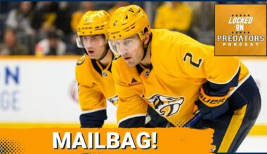 Nashville Predators October Mailbag