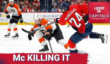 Capitals Dominate Flyers AGAIN: McMichael & Dowd Shine, Roy's Recovery Update, and Rookie Highlights
