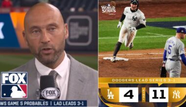 "The MLB is so rigged. Los Angeles take it on Game 6" - Derek Jeter dissect Yankees def Dodgers 11-4