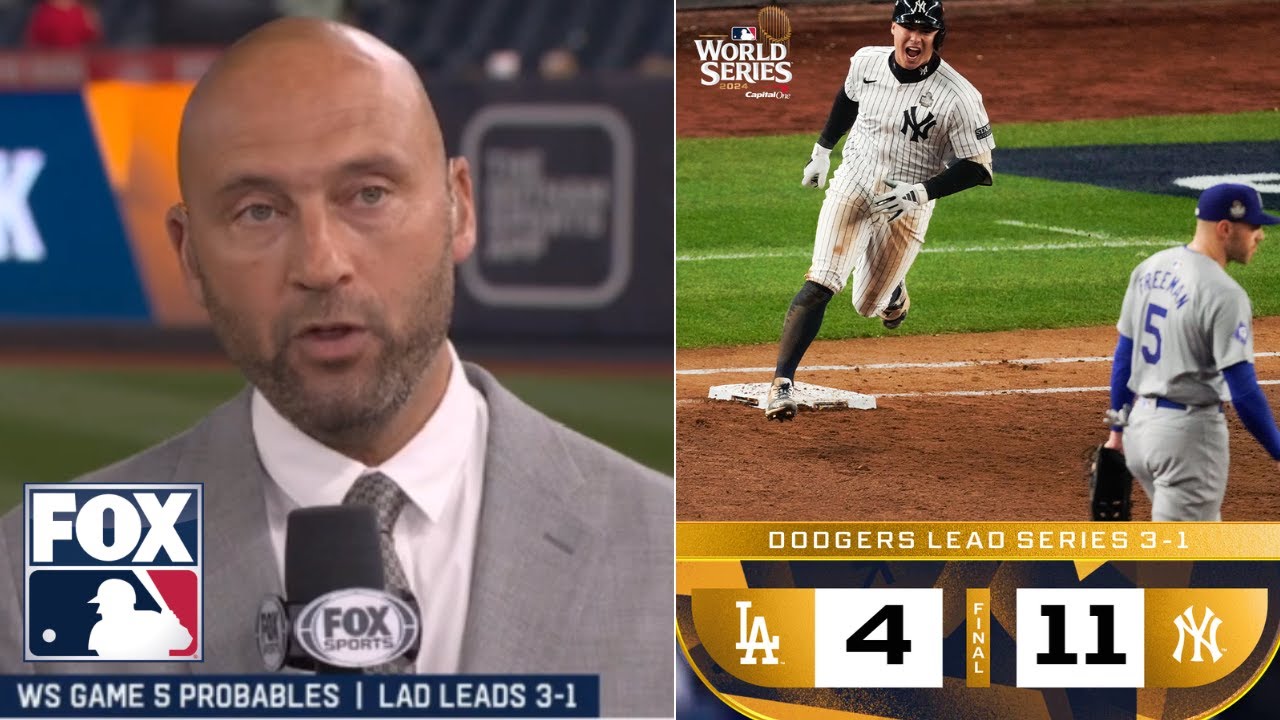 "The MLB is so rigged. Los Angeles take it on Game 6" - Derek Jeter dissect Yankees def Dodgers 11-4
