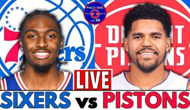 76ers vs Pistons Live Stream Play-By-Play, Scoreboard, & Reaction