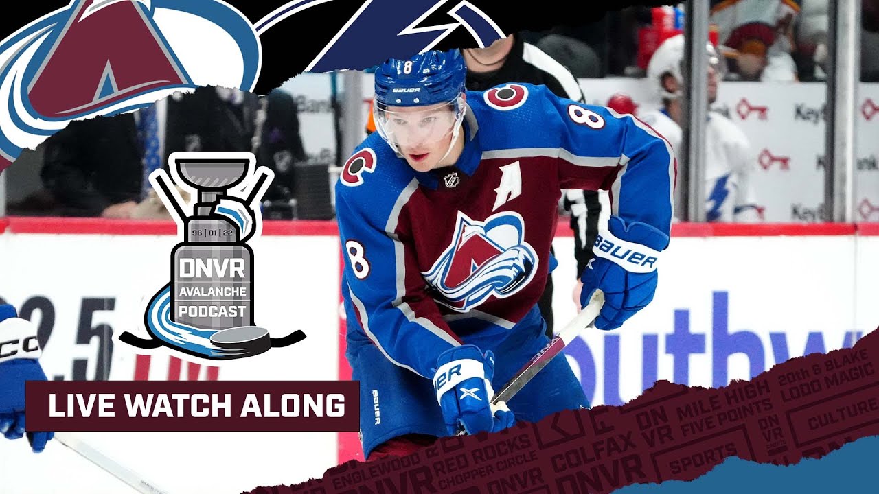 DNVR Avalanche Watch Along Game 11 | Colorado Avalanche vs Tampa Bay Lightning