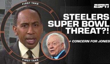 Stephen A.‘s CONCERNED about Jerry Jones 👀 + Calls Steelers a Super Bowl threat 😤 | First Take