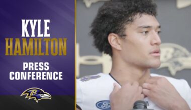 Kyle Hamilton on His Potential Interception | Baltimore Ravens