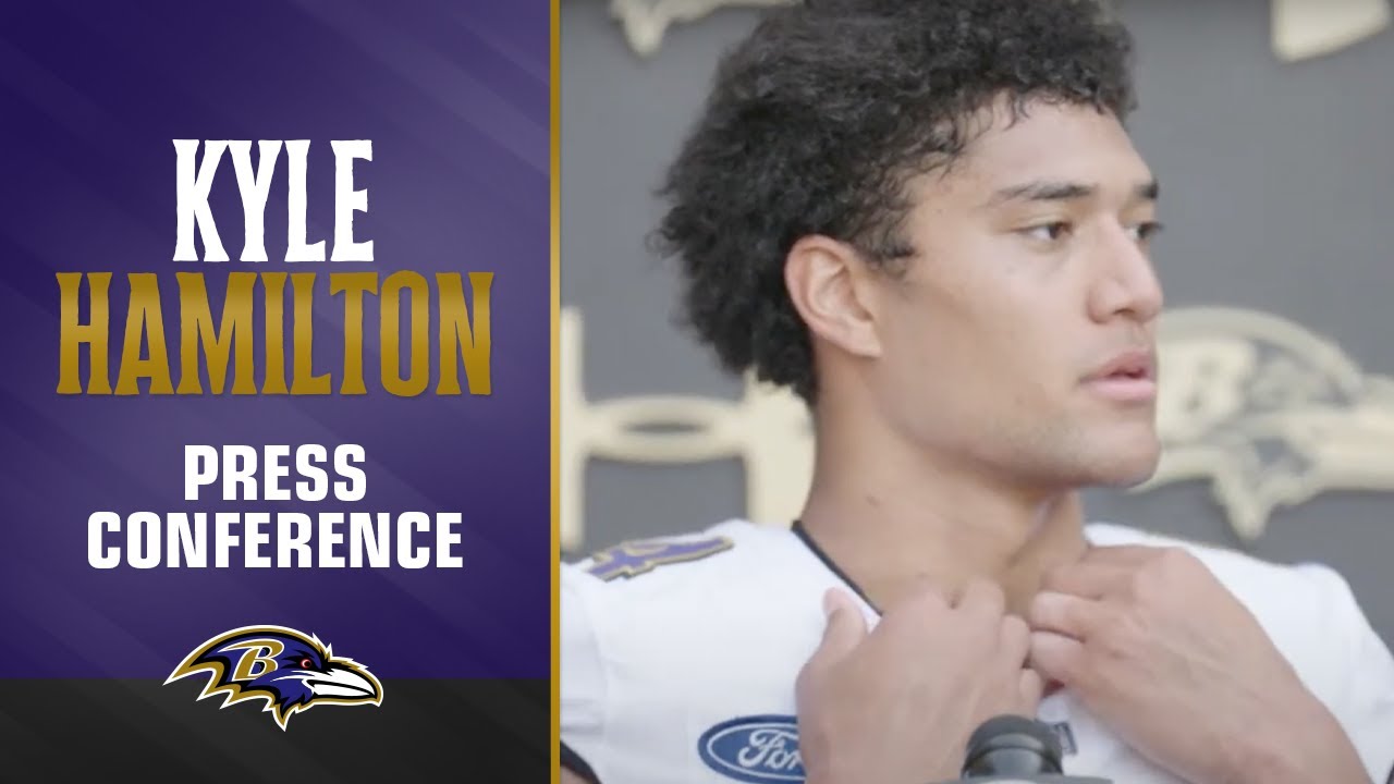 Kyle Hamilton on His Potential Interception | Baltimore Ravens