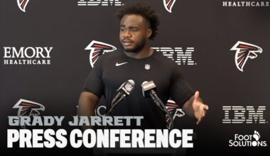 Grady Jarrett, Zac Robinson and more detail preparations for the Dallas Cowboys | Press Conferences