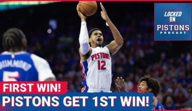 Detroit Pistons' First Win: How Veterans Sealed The Game Against Philadelphia 76ers