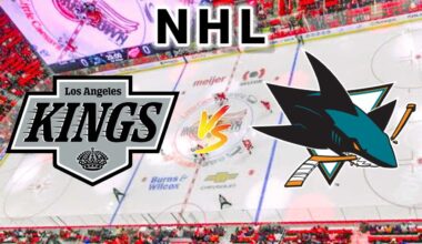 Los Angeles Kings vs San Jose Sharks | 2024 NHL Play by Play Live Score