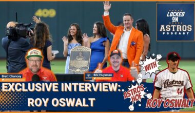 Astros Hall of Fame Member Roy Oswalt Exclusive Interview