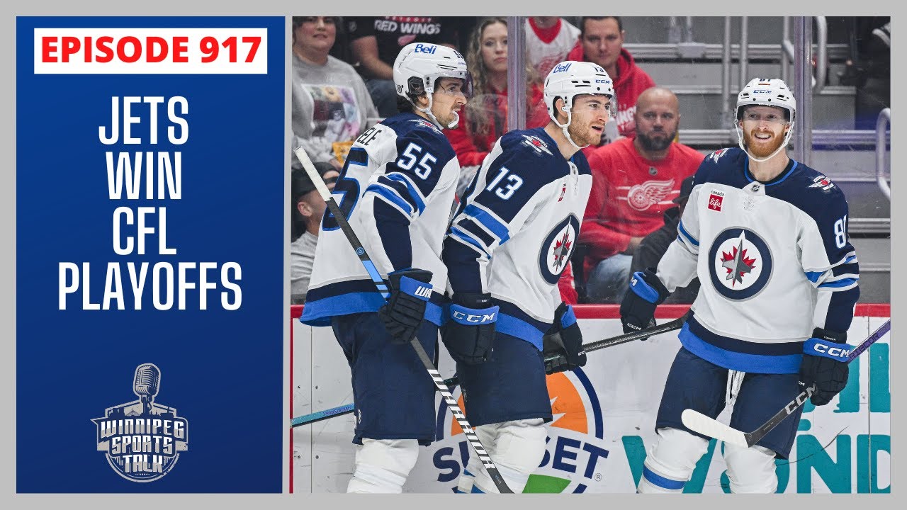Winnipeg Jets win over Detroit Red Wings, CFL Playoff Preview