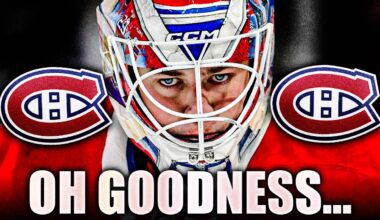 THE MONTREAL CANADIENS HAVE A SERIOUS PROBLEM HERE… OR DO THEY? Samuel Montembeault