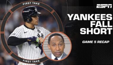 Stephen A. POINTS THE BLAME in the Yankees' World Series loss to the Dodgers | First Take