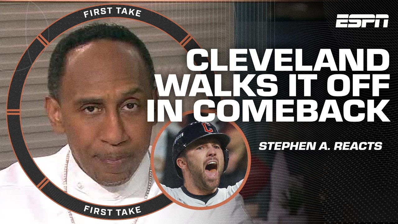 YANKEES BLEW IT 😩 Stephen A. tells Guardians to 'enjoy their moment' in NLCS | First Take