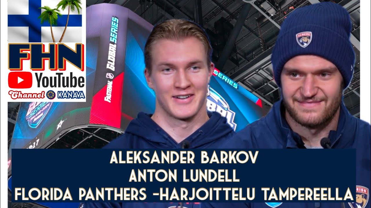 Aleksander Barkov, Anton Lundell: Florida Panthers Tampereella — Panthers in Tampere, Finland