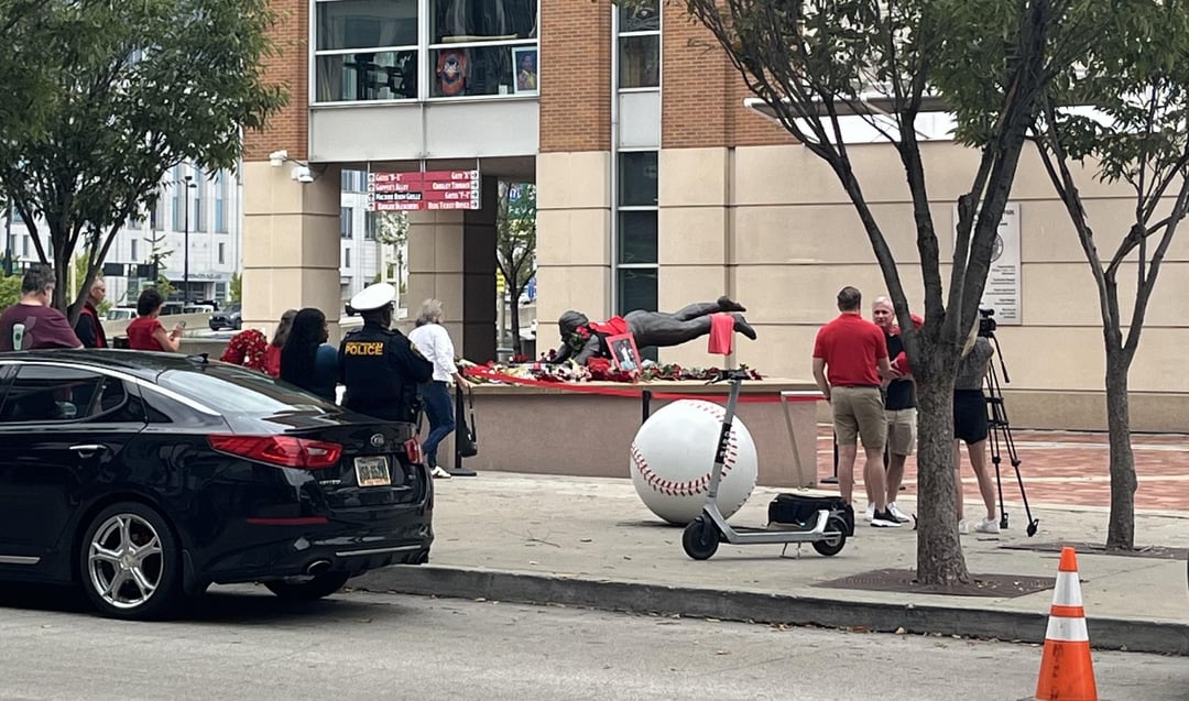 Memorial to Pete at GABP