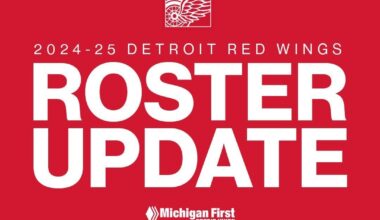 UPDATE: The Red Wings have released Alex Chiasson from his PTO and assigned Emmitt Finnie to Kamloops (WHL)