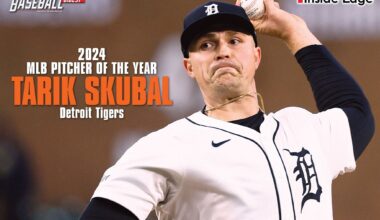 Congratulations to Tarik Skubal the Baseball Digest/Inside Edge - MLB Pitcher of the Year!!
