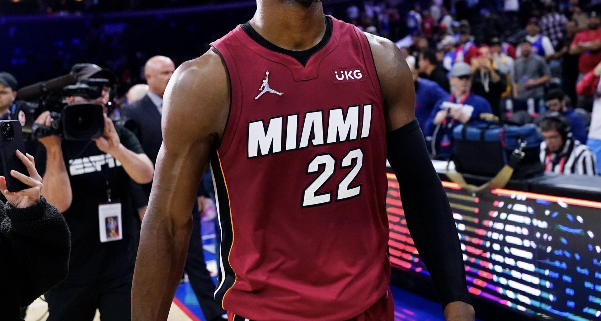 Jimmy Butler:   “If we’re being brutally honest, nothing I do now is going to get me paid anymore money. Even though I don’t care about the money.   All-NBA, dah, dah, dah, dah, none of that is going to matter. I’m at a point right now that I got more than enough money. I’m just here to win.”