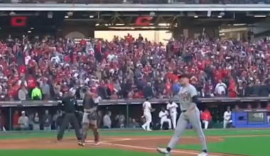 Tarik Skubal yells "Shut the fuck up" to the booing Cleveland crowd after he completes 7 scoreless.