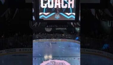 Best video I could find showing the indoor snow during the pregame intro