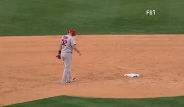 On this day, 10/3/14, 

Matt Carpenter's clutch three-run double off Clayton Kershaw in the 7th highlights the Cardinals' comeback rally vs. the Dodgers