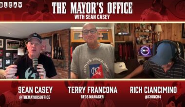 [Chatterbox] #Reds new manager Terry Francona knows just to deal with bad base running from experience with.......Sean Casey