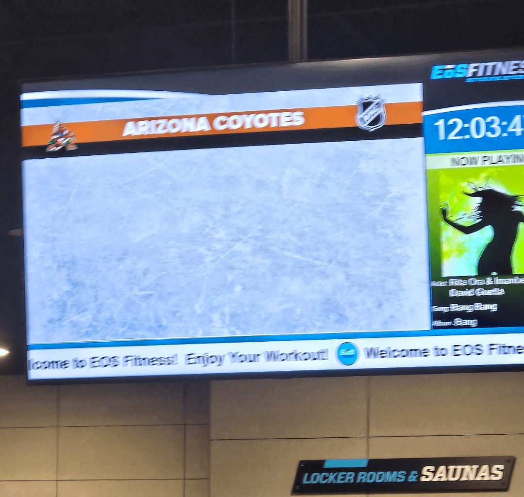 The daily reminder of what we lost...