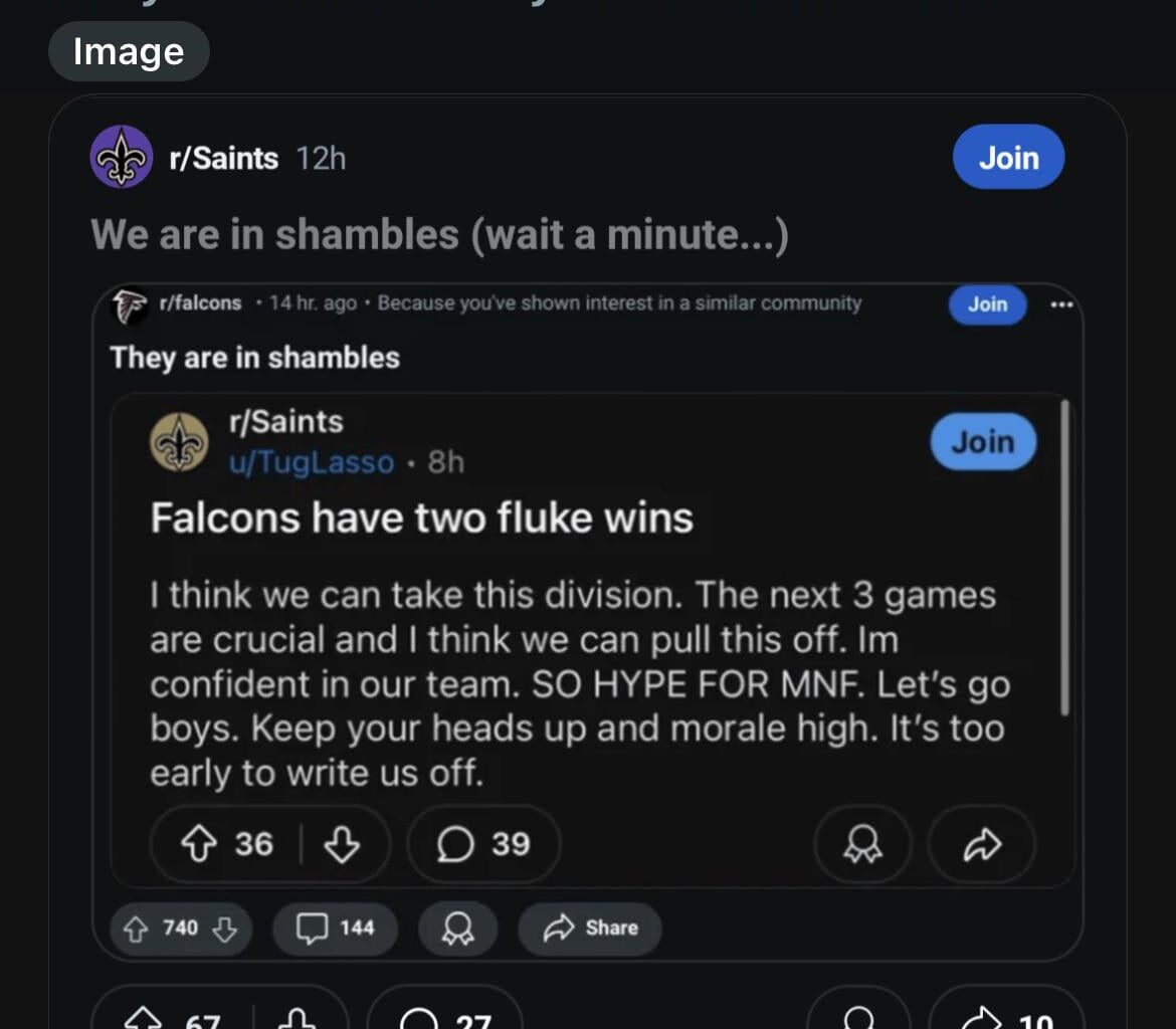 They Think That We Think That They Think We’re In Shambles