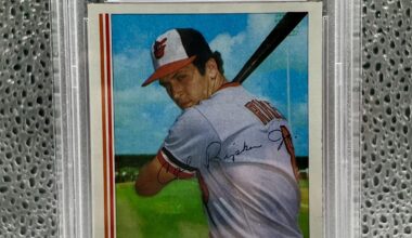 Cal Ripken Jr. Topps Cards 1982-2001