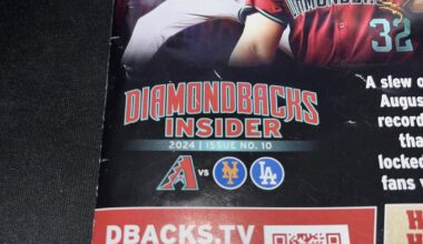Did Diamondbacks Insider Issue #10 predict the 2024 NLCS?