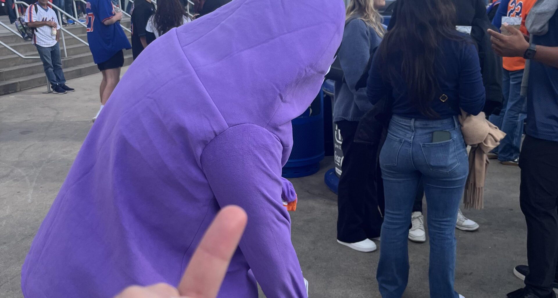 Checking in from Behind Enemy Lines